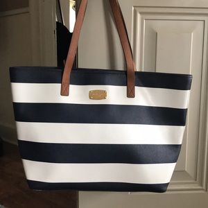 Michael Kors striped Shoulder Bag
